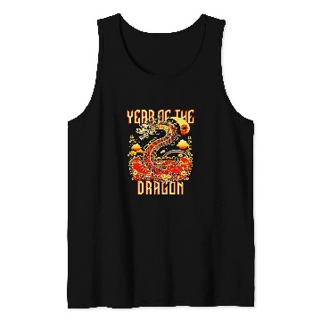 Discover Dragon Pet Lunar New Year 3 Tank Tops