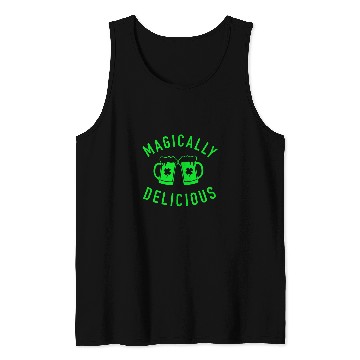 Discover Beer Fun Magically Delicious Funny St Patrick Day Drinking Beer Tank Tops