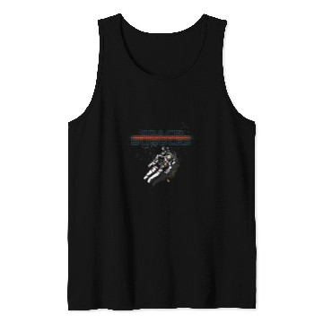 Discover Astronaut Job in outer space flat earth space bubbles Tank Tops