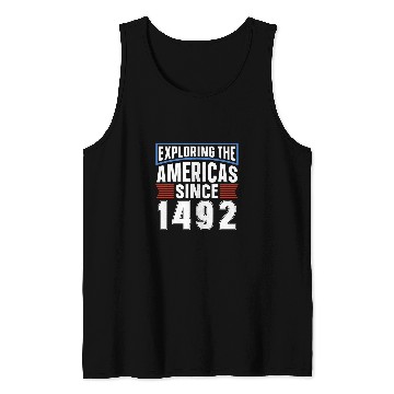 Discover 1492 Christopher Columbus Day 2 Tank Tops