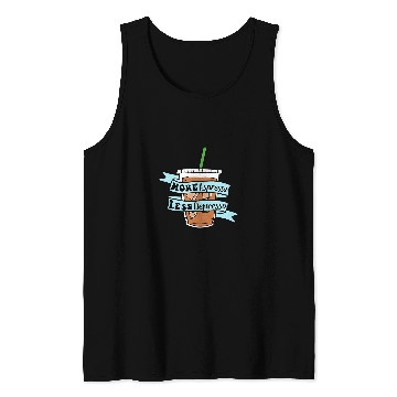 Discover Coffee Fun More Espresso Less Depresso Draw Tank Tops
