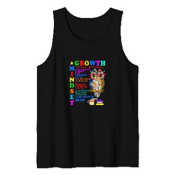 Discover Owl Pet Growth Mindset School Counselor Postive Message Teacher Owl Tank Tops