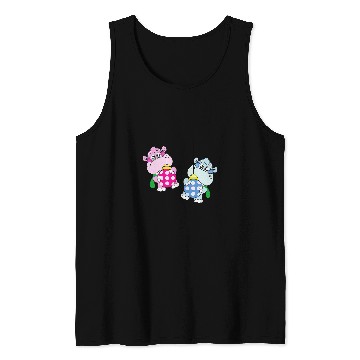 Discover Hippo Pet Christmas Balls Winter Snow Tank Tops