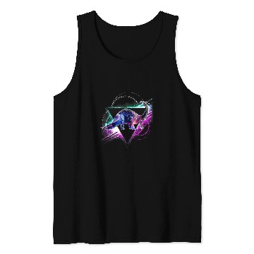 Discover Aesthetic Galaxy Brontosaurus Tank Tops