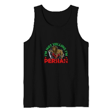 Discover Lion Pet iran mythical emblem historical Persan Shir o Khorshid 5 Tank Tops