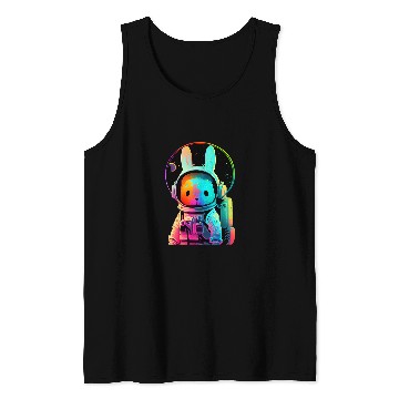 Discover Astronaut Job Easter Bunny Astronaut Tank Tops