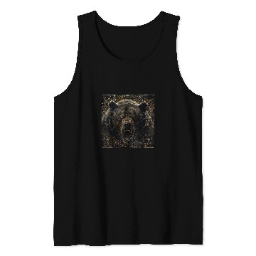 Discover Bear Pet Viking Valhalla Berserker Bear Vikings Vegvisir Gift 2 Tank Tops