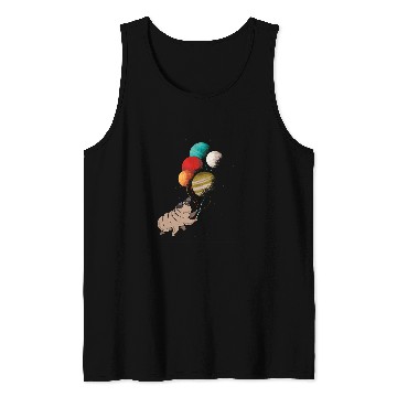 Discover Bear Pet Tardigrade Planets Solar Microbiology Water Bear 2 Tank Tops