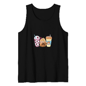 Discover Coffee Fun Cat Mom Coffee Mom Me in a nutshell Tank Tops