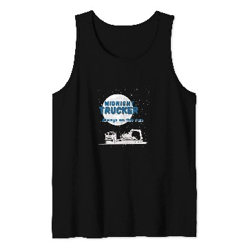 Discover Midnight Trucker Tank Tops