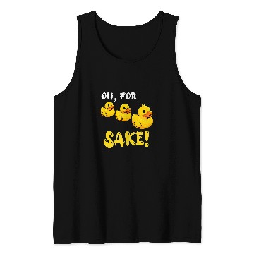 Discover Duck Pet For Ducks Sake Rubber Ducky Tank Tops