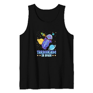 Discover Bear Pet Tardigrade In Space Water Bear Tank Tops