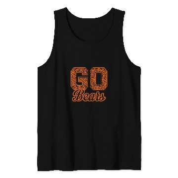 Discover Bear Pet Merced Bears GO School Pride Tank Tops