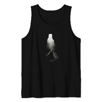 Discover Batman Begins Distressed The Cave Bat Vignette Poster Tank Tops