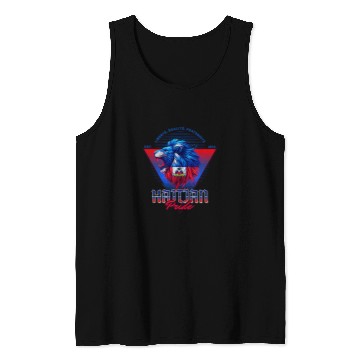 Discover Lion Pet Haiti Lion Logo Haitian Creole Caribbean Isle PortauPrince Tank Tops