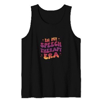 Discover In My Speech Therapy Era Tank Tops