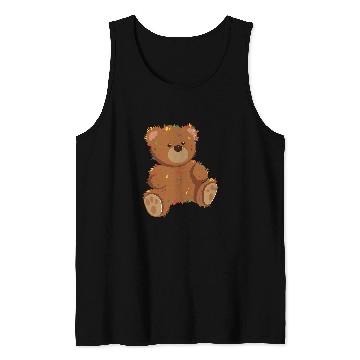 Discover Bear Pet Stuffed Animal I Cute Teddy Bear Tank Tops