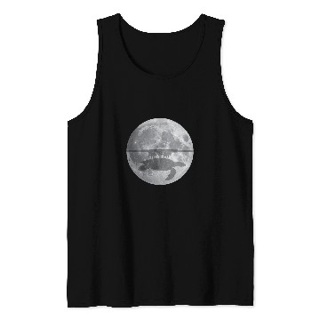 Discover Elephant Pet Flat Earth Theory Elephant Turtle Tank Tops