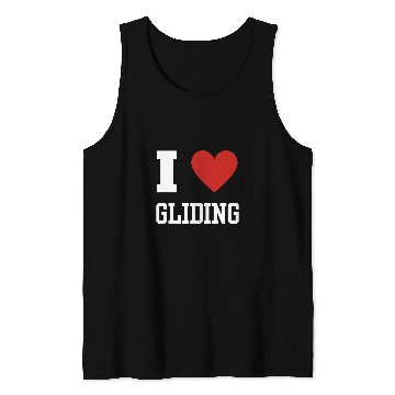 Discover Gliding Adventure Soaring Sky Daring Wings Thrill Flight Tank Tops