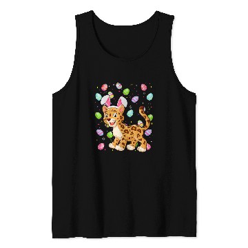 Discover Funny Easter jaguarss Easter Bunny Ears Easter Eggs Hunting Tank Tops