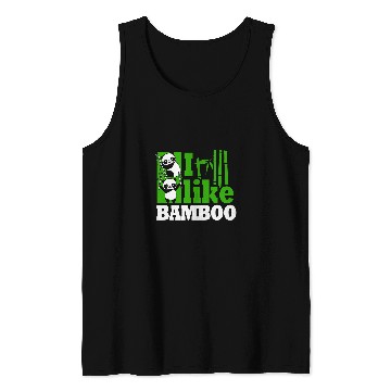 Discover Panda Pet i like bamboo Tank Tops