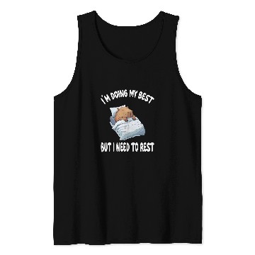 Discover capybaras Pet Official Sleep Pajamas Nightgown 3 Tank Tops