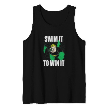 Discover Aquaman Swim It Tank Tops