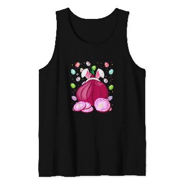 Discover Funny Easter Onion Easter Bunny Ears Easter Eggs Hunting Tank Tops