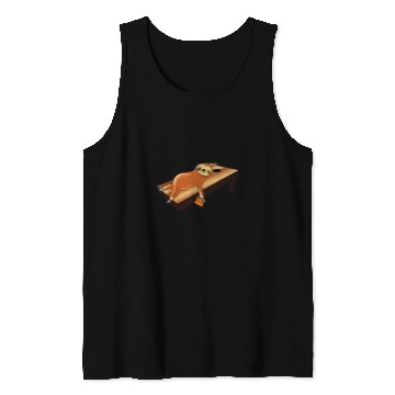 Discover Sloth Pet Cornhole Sloth Playing Cornhole Funny Tank Tops