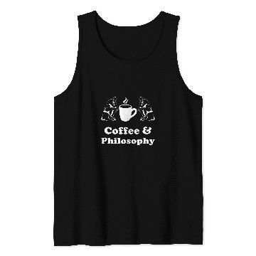 Discover Coffee Fun and Philosophy Tank Tops