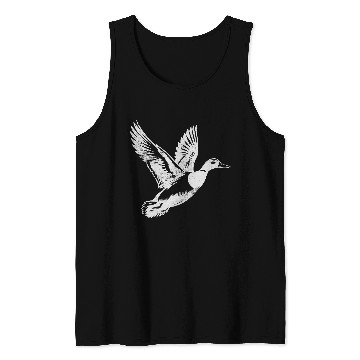 Discover Funny Committed Duck Hunter Waterfowl Hunting Tank Tops