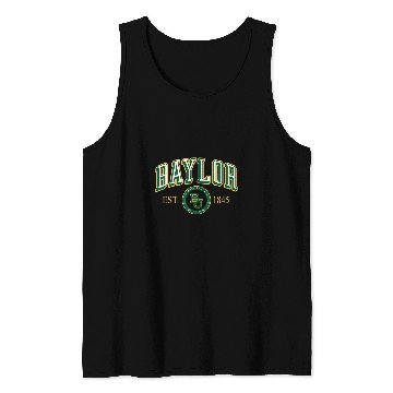 Discover Bear Pet Baylor Bears Seals Logo Officially Licensed Tank Tops