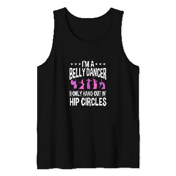 Discover Belly Dancing Instructor Dancer Torso Dance Hip Circles Tank Tops
