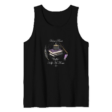 Discover Coffee Fun Hocus Pocus Coffee Help Me Focus Tank Tops