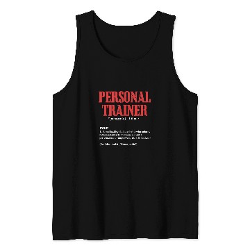Discover Personal Trainer Definition Exercise Fitness Training Tank Tops