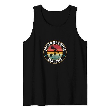 Discover Coffee Fun Stand Up Comedy Fueled By Coffee and Stand Up Comedy Tank Tops