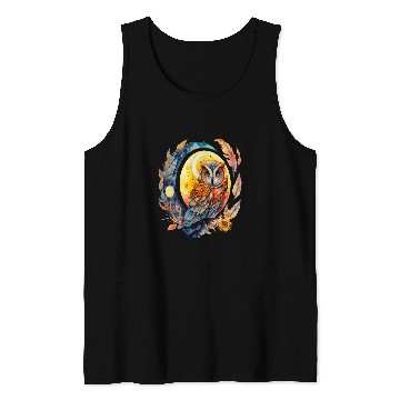 Discover Owl Pet Night Bird Eagle Owl Barn Owl Wisdom Mouse 71 Tank Tops