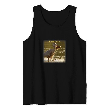 Discover Fishing Great Blue Heron 1 Tank Tops