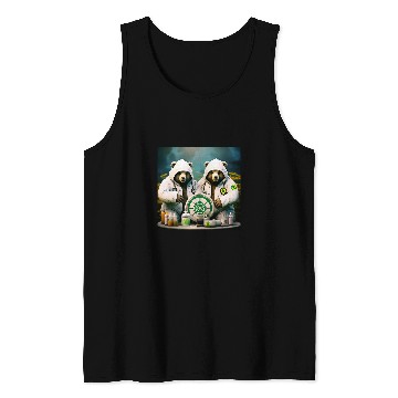 Discover Bear Pet Bear Toxic Lovers Tank Tops