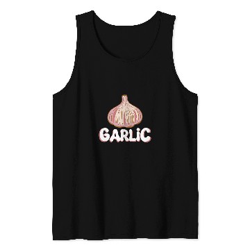 Discover Garlic Lover Vegetable Tank Tops