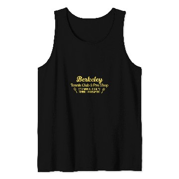 Discover Berkeley Tennis Club Throwback Retro Cali Athletic Tank Tops
