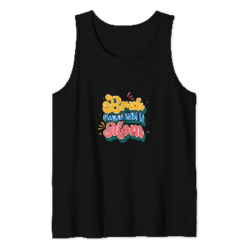 Discover Bruh Formerly Known as Mom Gift Funny Mommy Mothers Day Tank Tops