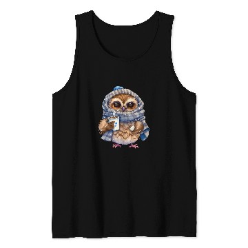 Discover Owl Pet Night Bird Eagle Owl Barn Owl Wisdom Mouse 6 Tank Tops