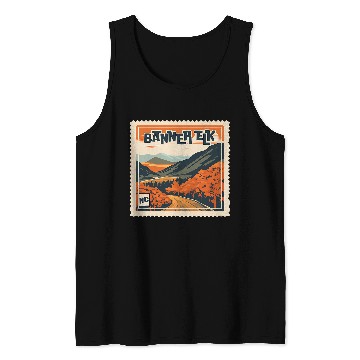 Discover Banner Elk NC Mountain Banner Elk NC Travel Hiking Vacation Tank Tops