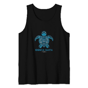 Discover Turtle Pet Costa Maya Mexico Sea Turtle Tank Tops