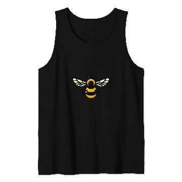 Discover Beekeeper Buzzing Bumblebee Brilliance Bug Lover Tank Tops