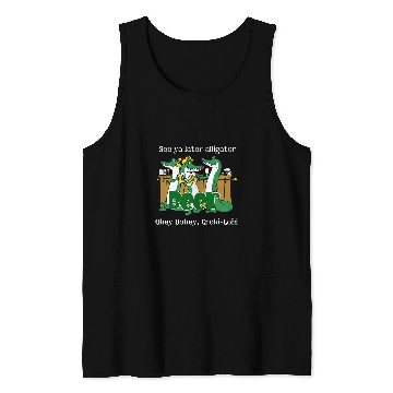 Discover Beer Fun Beer Loki Alligator Croki Crocodile Tank Tops