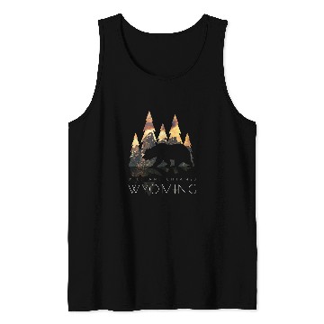 Discover Bear Pet Wyoming Grand Tetons Teton Wilderness Bear Wyoming Tank Tops