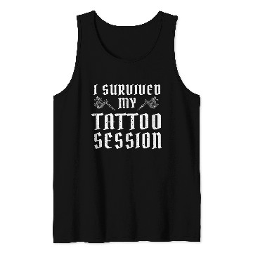 Discover Funny Tattooed Apparel Ink Master Tattoo Pen Machine Tank Tops