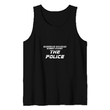 Discover Binary Curse The Police Tank Tops